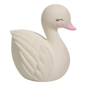 Gryzaki dla dzieci - A Little Lovely Company A Little Lovely Company - Gryzak z organicznego kauczuku hevea Łabędź - miniaturka - grafika 1