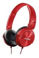 Słuchawki - Philips SHL3060RD/00 czerwone - miniaturka - grafika 1