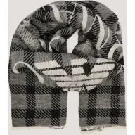 Apaszki i szaliki męskie - Emporio Armani Szal | z dodatkiem wełny - miniaturka - grafika 1