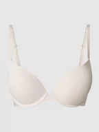 Biustonosze - Biustonosz push up z watowanymi miseczkami - miniaturka - grafika 1