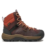 Buty trekkingowe damskie - Trekkingi Keen Revel IV Mid Polar 1027726 Brązowy - miniaturka - grafika 1
