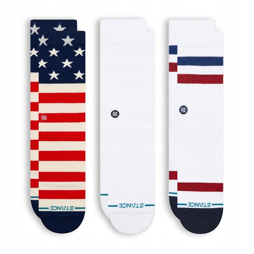 Skarpety Stance Americana (3 pary)
