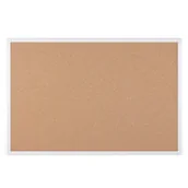 Tablice i flipcharty - B2B Partner Tablica korkowa ANTI-MICROBIAL, 900 x 600 mm, biała rama 109993 - miniaturka - grafika 1