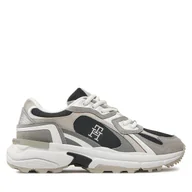 Sneakersy damskie - Sneakersy Tommy Hilfiger Modern Rugged Runner FW0FW08385 Szary - miniaturka - grafika 1