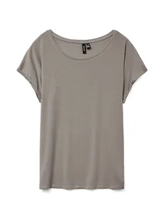 Vero Moda Koszulka w kolorze szarym - Koszulki i topy damskie - miniaturka - grafika 1