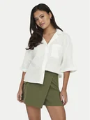 Koszule damskie - ONLY Koszula Tokyo 15314215 Biały Regular Fit - miniaturka - grafika 1