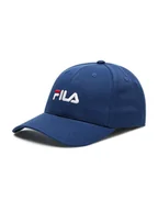 Czapki damskie - Fila Czapka z daszkiem Brasov 6 Panel Cap With Linear Logo Strap Back FCU0019 Granatowy - miniaturka - grafika 1