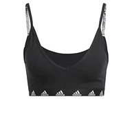 Biustonosze - adidas EVYDY Cotton B, Biustonosz Sportowy Kobieta, Czarny, sac - miniaturka - grafika 1