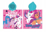 Okrycia kąpielowe dla dzieci - Okrycie z kapturem 110x55 Poncho My Little Pony - miniaturka - grafika 1