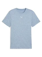 Koszulki sportowe męskie - Puma Koszulka funkcyjna w kolorze błękitnym - miniaturka - grafika 1