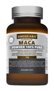 SINGULARIS Singularis Maca Powder 100% Pure 100 g - Układ nerwowy - miniaturka - grafika 1