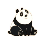 Broszki - Przypinka - panda - miniaturka - grafika 1