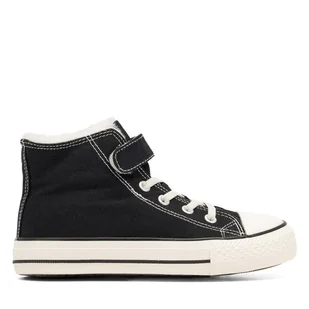 Trampki DeeZee CSS20038-01 Czarny - Buty dla dziewczynek - miniaturka - grafika 1