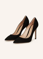 Czółenka - Gianvito Rossi Czółenka Gianvito 105 schwarz - miniaturka - grafika 1