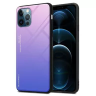 Etui i futerały do telefonów - Pokrowiec Do Apple iPhone 13 PRO Etui w RÓŻOWO - NIEBIESKI TPU Obudowa Case Cover Plecki Ochronny Cadorabo - miniaturka - grafika 1