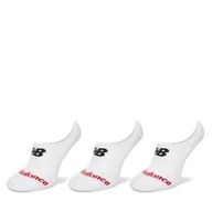 Skarpetki damskie - Zestaw 3 par stopek unisex New Balance Everyday Ultra Low LAS51313WT Biały - miniaturka - grafika 1