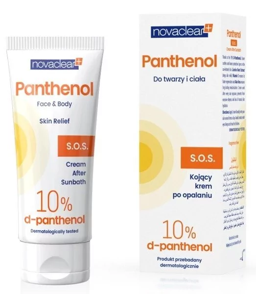 Equalan Novaclear Panthenol S.O.S kojący krem po opalaniu 50 ml