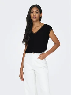 ONLY Bluzka 15252241 Czarny Regular Fit - Bluzki damskie - miniaturka - grafika 1