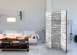 Parawan 3-częściowy - Białe zaklęcie [Room Dividers] (rozmiar 135x172) - Parawany - miniaturka - grafika 1
