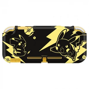 Hori Hori Switch Lite DuraFlexi Protector Pikachu Black & Gold - Akcesoria do Nintendo - miniaturka - grafika 3