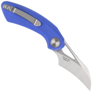 Nóż składany Bestech Bihai Blue G10, Stonewash / Satin 14C28N by Ostap Hel (BG53D-1) - Noże - miniaturka - grafika 3