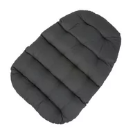 Poduszki ogrodowe - Poduszka na fotel wiszący trapez szara 144 x 90 cm - miniaturka - grafika 1