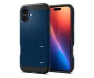 Etui i futerały do telefonów - Spigen Tough Armor Mag Magsafe do iPhone 16 Navy Blue - miniaturka - grafika 1