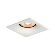 Lampy sufitowe - Biała, wpuszczana oprawa punktowa GU10 DL-61903A-WH z serii ARANTA - miniaturka - grafika 1