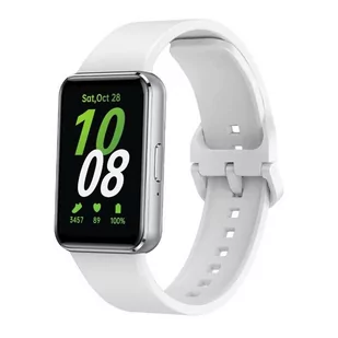 opaska pasek bransoleta SMOOTHBAND Samsung Galaxy FIT 3 biała - Akcesoria do smartwatchy - miniaturka - grafika 1