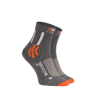 Skarpetki damskie - Skarpety trekkingowe dziecięce X-Socks Trek X CTN 4.0 - miniaturka - grafika 1