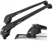 Boxy dachowe - Bagażnik dachowy bazowy niski Turtle Air2 Air-2 czarny 102/106 - miniaturka - grafika 1