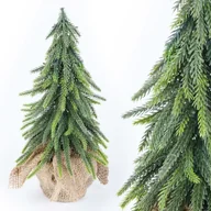 Choinki - CHOINKA SZTUCZNA zielona mała GĘSTA na biurko PE 49 cm - miniaturka - grafika 1