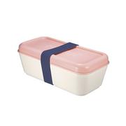 Lunch boxy - Śniadaniówka Na Lunch Milan Różowa 0.75L - miniaturka - grafika 1