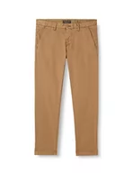 Spodenki męskie - Marc O'Polo Męskie Spodnie Casual, Brązowy (726), 36W / 36L - miniaturka - grafika 1