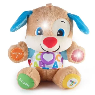 Zabawka edukacyjna FISHER PRICE Ucz się i śmiej! Szczeniaczek Uczniaczek - Zabawki interaktywne dla dzieci - miniaturka - grafika 1