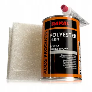 RANAL DUŻY ZESTAW NAPRAWCZY ŻYWICA + MATA SZKLANA - Chemia warsztatowa - miniaturka - grafika 1