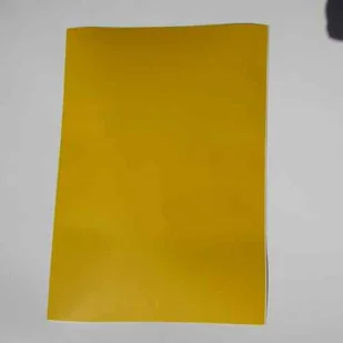 Folia samoprzylepna Fasson FasCal żółta matowa A4 nienacinana (solid) - Akcesoria do reklamy - miniaturka - grafika 1