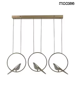 MOOSEE lampa wisząca BIRD LINE złota - Lampy sufitowe - miniaturka - grafika 1