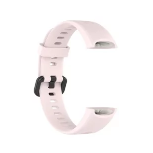 Opaska Pasek Bransoleta Smoothband Huawei Band 4 Pudrowa - Akcesoria do smartwatchy - miniaturka - grafika 1