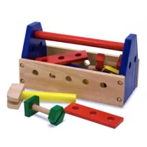 Melissa&Doug Drewniany Zestaw Małego Zestaw konstrukcyjnya 10494 - Zabawki konstrukcyjne - miniaturka - grafika 1