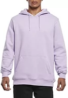 Bluzy męskie - Build Your Brand Męska bluza z kapturem Heavy Hoody, fioletowy, XS - miniaturka - grafika 1
