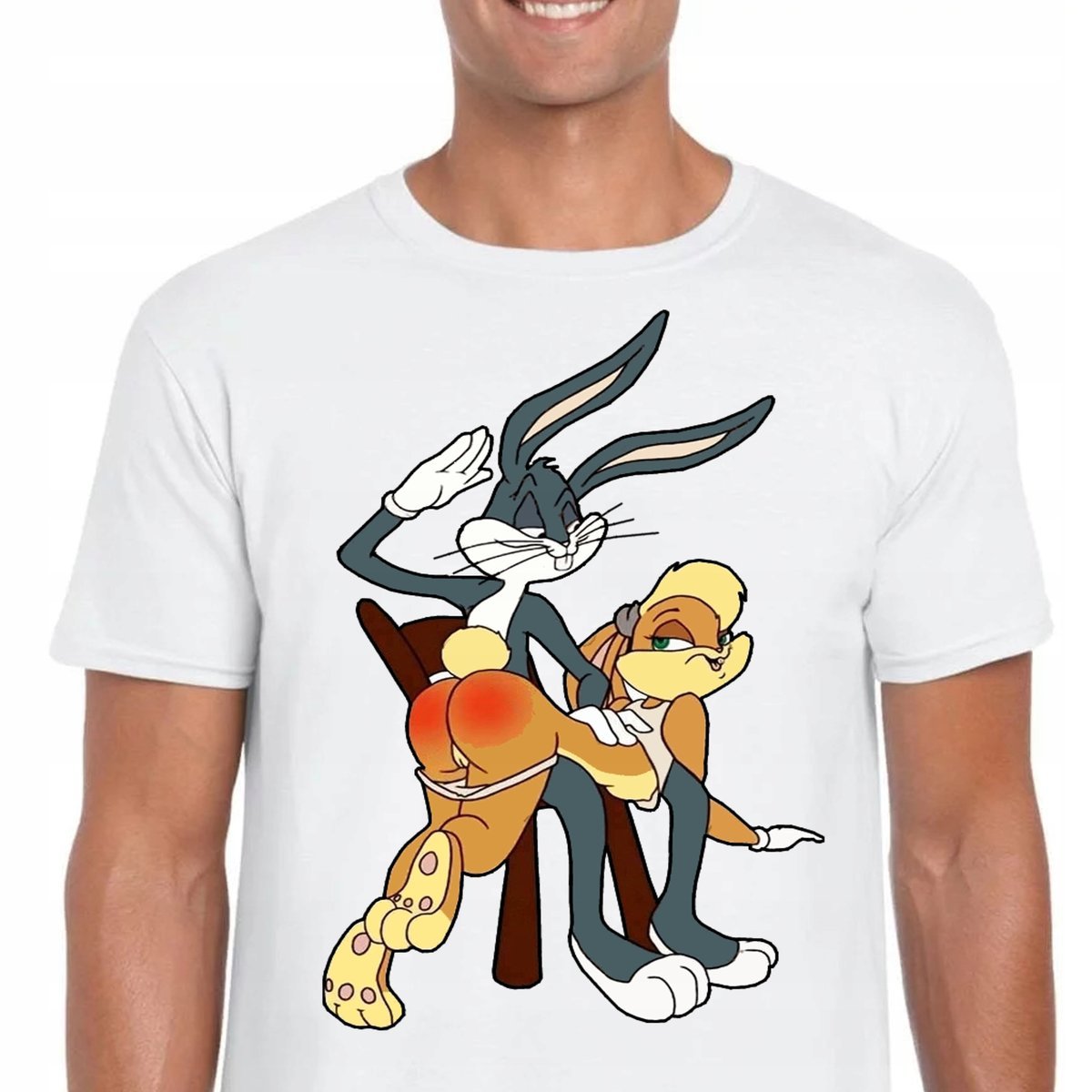 Śmieszna KOSZULKA Królik Bugs LOLA Sexy 3343 XXL