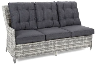 Narożny zestaw mebli ogrodowych prawy Alicante Light Grey / Grey Melange - Meble ogrodowe - miniaturka - grafika 3
