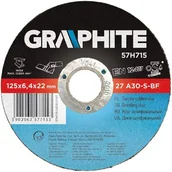 Materiały ścierne - Graphite do metalu 230x6,4x22mm 57H717 - miniaturka - grafika 1