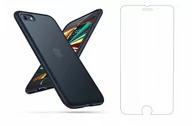 Etui i futerały do telefonów - Braders Etui Mattfit Black + Szkło Hartowane do iPhone 7 / 8 / SE 2020 / 2022 - miniaturka - grafika 1