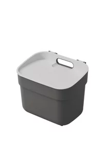 Kosz do segregacji śmieci 5l - szary - Kosze na śmieci - miniaturka - grafika 1