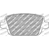 Klocki hamulcowe - Klocki hamulcowe - komplet FERODO RACING FCP1917H - miniaturka - grafika 1