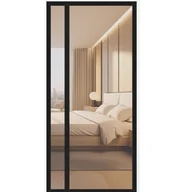 Moskitiery - Magnetyczna moskitiera do drzwi 100x220 cm, otwierana na jedną stronę Bariera przeciw komarom i owadom Szybki montaż bez wiercenia Trwały mater - miniaturka - grafika 1