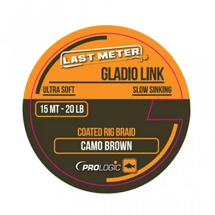 Plecionka Prologic Gladio LINK 15M 40LBS COATED CAMO BROWN 54466 - Inne akcesoria dla wędkarzy - miniaturka - grafika 1