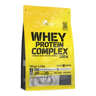 OLIMP LABORATORIES Olimp Whey Protein Complex 100%, proszek o smaku pomarańczy z marakują, 700g - Płyny micelarne - miniaturka - grafika 4
